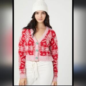 Women's Derek ❤️ Heart Holiday Carnigan Sweater